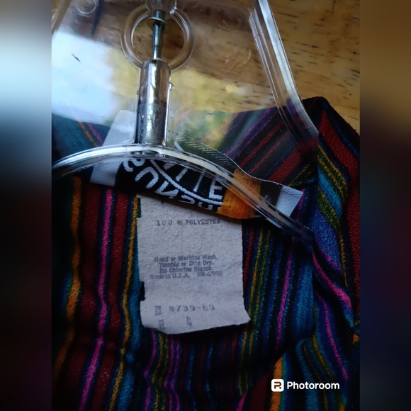 70s look Petite Ladies S/S Blouse-top Dress*. SZ 4P - Picture 6 of 6